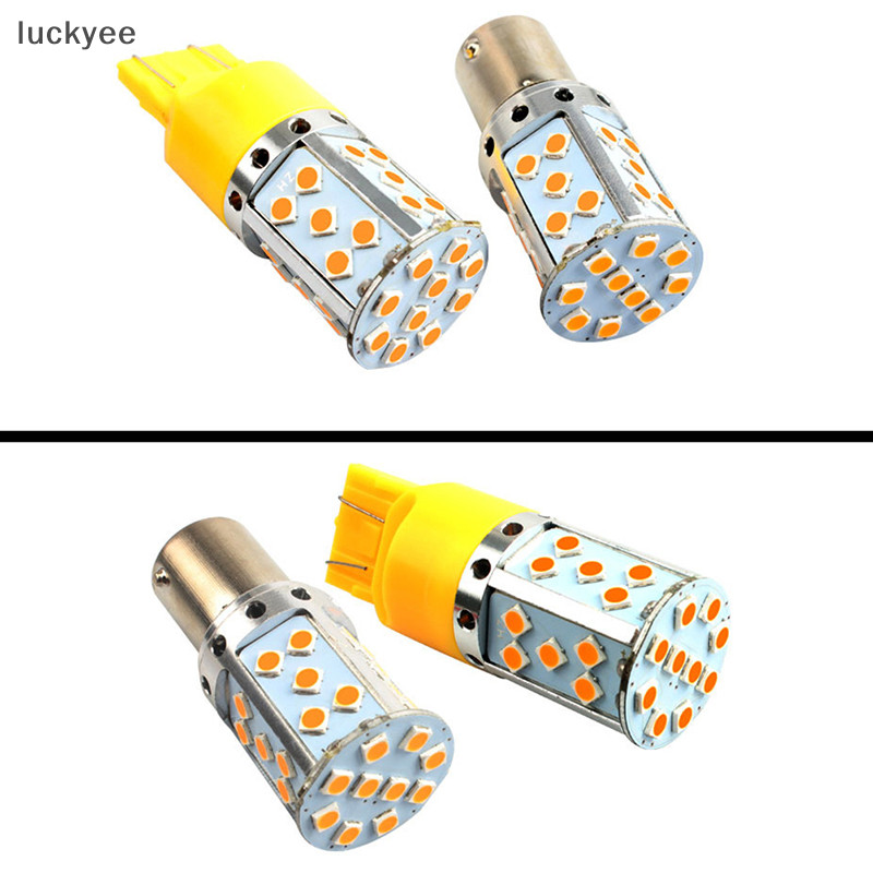 Luckyea 1156 7440 T20 3030 35smd Bóng Đèn Canbus W21W Đèn LED Xe Tín Hiệu Ligh TQ