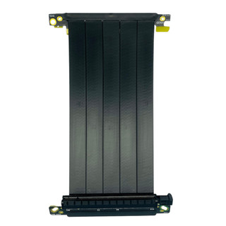 Cáp nâng jmt pcie 4.0 x16 dây nối dài thẻ đồ họa đảo ngược đôi cáp mạ bạc pci-e gen4 32gbs gpu itx pc connector