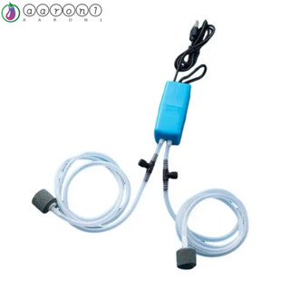 Máy bơm oxy USB AARON1, Máy bơm không khí bể cá Mini im lặng tiết kiệm năng lượng, Máy nén khí oxy Máy sục khí oxy Bể cá nhựa Máy bơm không khí USB tại nhà