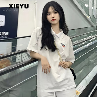 XIEYU áo phông áo thun nữ croptop baby tee Dễ thương Comfortable Trendy phổ biến WCS2430PO3 13Z240325