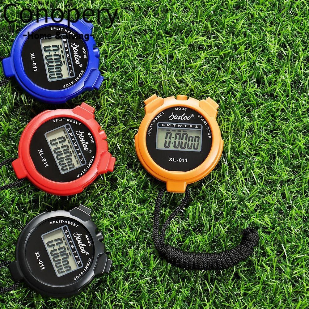 Conopery Đồng hồ bấm giờ thể thao Hẹn giờ chống nước Lập chia đếm ngược Hẹn giờ bấm giờ Đồng hồ bấm 