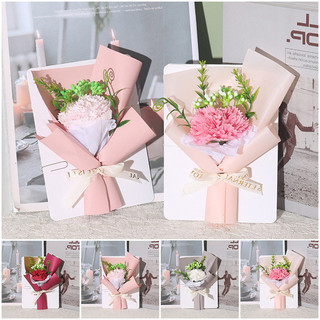 Thiệp chúc mừng Bó hoa sáng tạo Hoa cẩm chướng Hoa nhân tạo Lãng mạn Thiệp chúc phúc Ngày của Mẹ Đồ dùng quà tặng