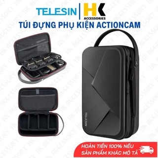 Túi Telesin đựng phụ kiện ActionCam gọng gàng chống sốc bảo vệ máy quay - Chính hãng