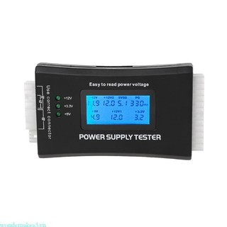 Wonderpakea3 máy tính pc lcd mới 20 24 pin 4 psu atx btx itx hdd bộ kiểm tra nguồn điện