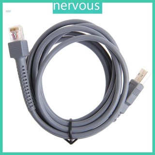 Máy quét mã vạch biểu tượng 2M chất lượng NERV Cáp USB LS1203 LS2208 LS4208 LS3008 CBA-U01-S07ZAR