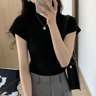 Áo baby tee Áo Thun ôm body Áo y2k 100% cotton Phiên Bản Hàn Quốc Thời Trang Phong Cách Mới Áo Thun Nữ Tay Ngắn Mùa Hè