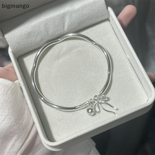 Bigmango Thời Trang Ánh Sáng Cổ Điển Nơ Vòng Tay Nữ Cô Gái Dễ Thương Lãng Mạn Có Thể Điều Chỉnh Mở Vòng Tay Trang Sức Quà Tặng Sinh Nhật WED