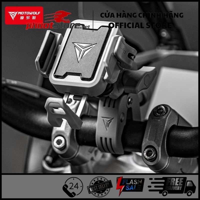 Giá Đỡ Điện Thoại Motowolf MH1