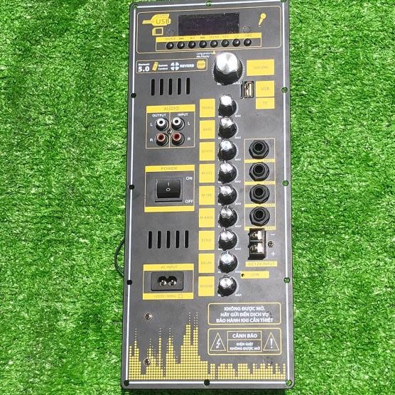MẠCH LOA KÉO T8-DSP CÓ Echo Reverb 14,5x35cm Có Tính năng chống hú tốt - Điện tử Phương Huy -
