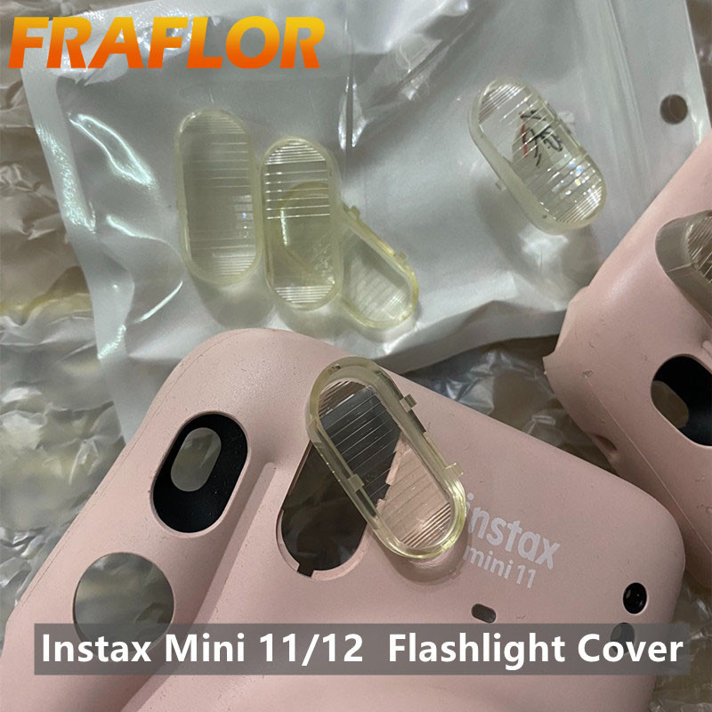 Dành Cho Fujifilm Instax Mini 11 / 12 Đèn Pin Nắp Đèn Flash Chụp Đèn Cho Mini 11 & Mini12 Camera Fla
