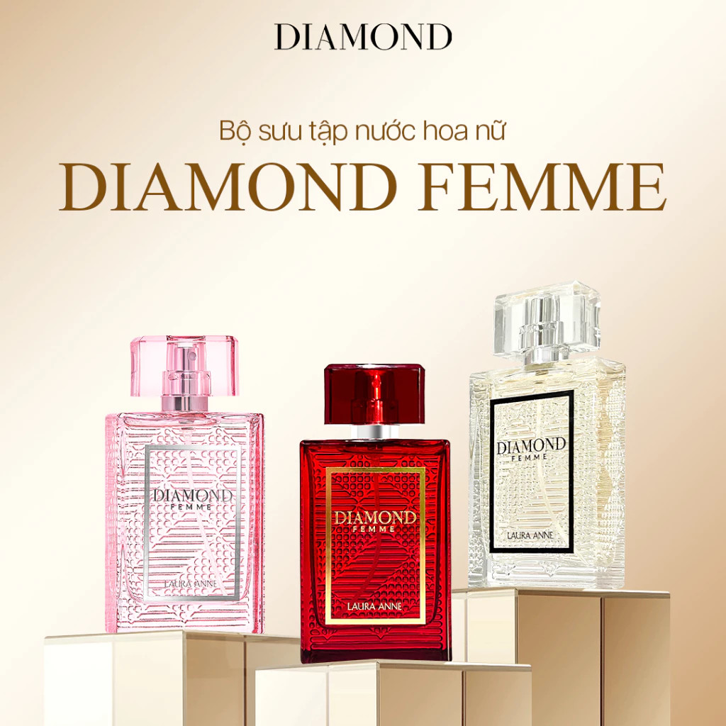 Nước Hoa Nữ Laura Anne Diamond Femme 45ml