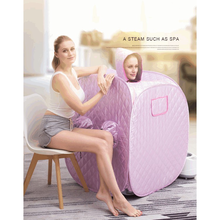 Phòng xông hơi Sauna Box Blue Nhỏ Gọn Cao Cấp Sauna Tent