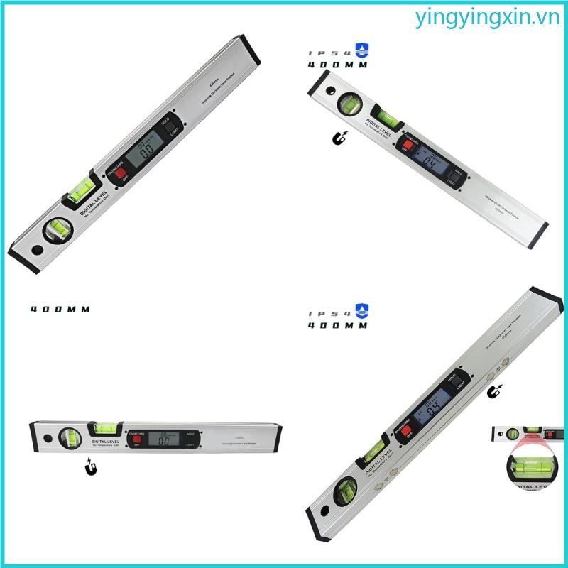 Yin Digital Spirit Level Bubble Công cụ tìm góc điện từ tính