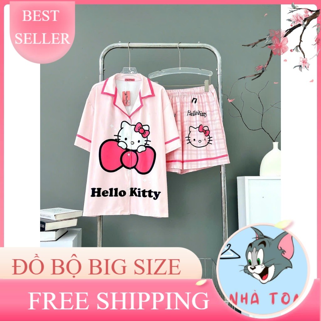 [Mon Mon] Đồ bộ thun lạnh bigsize Đùi