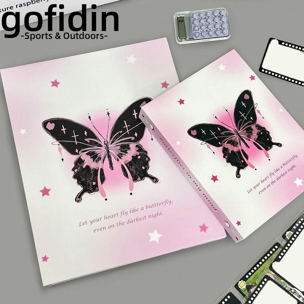 gofidin Ảnh Hình Thần Tượng Hàn Quốc LET Butterfly A4 / A5 Binder Chasing Instax