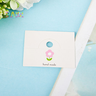Set 50 Thẻ Giấy Các Tông Màu Kẹp Tóc / Túi Xách Tiện Dụng