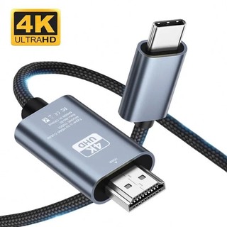 Cáp chuyển đổi type c sang hdmi 4k 60hz hdmi cho máy chiếu / macbook pro / laptop / máy tính bảng / huawei