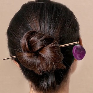 (Quà Tặng Miễn Phí) Trâm Cài Tóc Hình Giọt Nước Phong Cách Retro