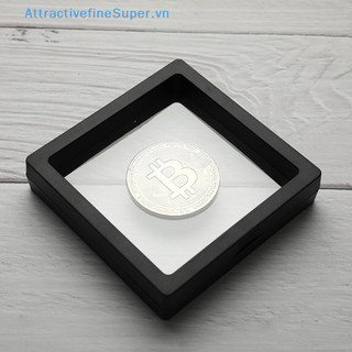 Asvn Bitcoin Bit Coin Litecoin Đồng xu kỷ niệm kim loại Ripple có giá đỡ HOT