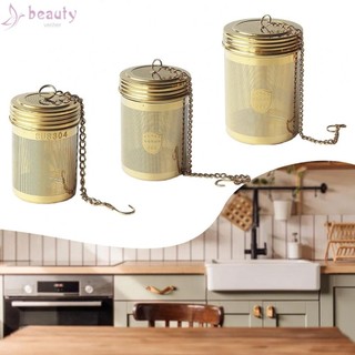 -NEW-Tea Infuser Fine Mesh Gold Mesh Filter Stainless Steel Various Sizes Cup