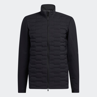 Adidas đánh gôn áo khoác phao full-zip thành phần tái chế frostguard nam đen h50986