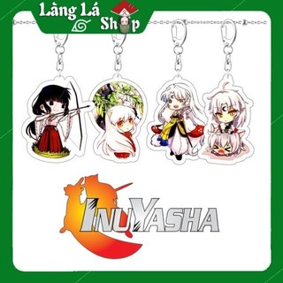 Móc khoá Mica anime InuYasha (Khuyển Dạ Xoa) Nhựa Cứng Acrylic In 2 mặt sắc nét ( ảnh thật )