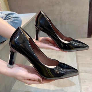  Giày Cao gót 5cm và 7cm  Búp bê Cao Gót Meka nhẹ nhàng thanh lịch và lót mút êm chân Giày Bánh Bèo mã TronCoTron Nữ Shoe 