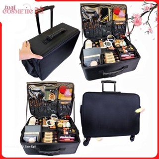 Cốp vải kéo đựng đồ makeup chuyên nghiệp sz 48cm MS156 [ SUGI Cosmetic ]