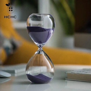 HCHC Hẹn giờ đồng hồ cát, Kính giờ tinh tế Bắc Âu, Đồng hồ cát Thủy tinh Borosilicate cao Hẹn giờ cát tiện lợi Trang trí nhà cửa
