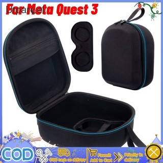 Hộp đựng Ul Hộp đựng du lịch Hộp đựng tai nghe VR chống trầy xước Tương thích với phụ kiện tai nghe Meta Quest 3 VR