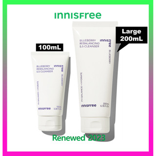 Sữa rửa mặt Innisfree Blueberry Rebalance  / Innisfree Blueberry Rebalancing 5.5 Cleanser (100mL, 200mL)