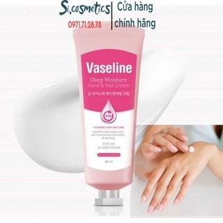 Kem dưỡng da tay & móng vaseline 24h cấp ẩm da 60ml