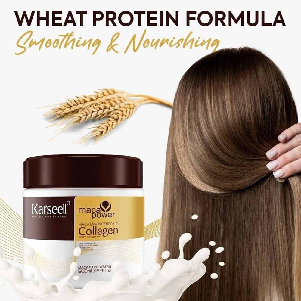 Karseell Collagen Deep Repair Hair Mask 100ml 3.38fl.oz For Dry Hair