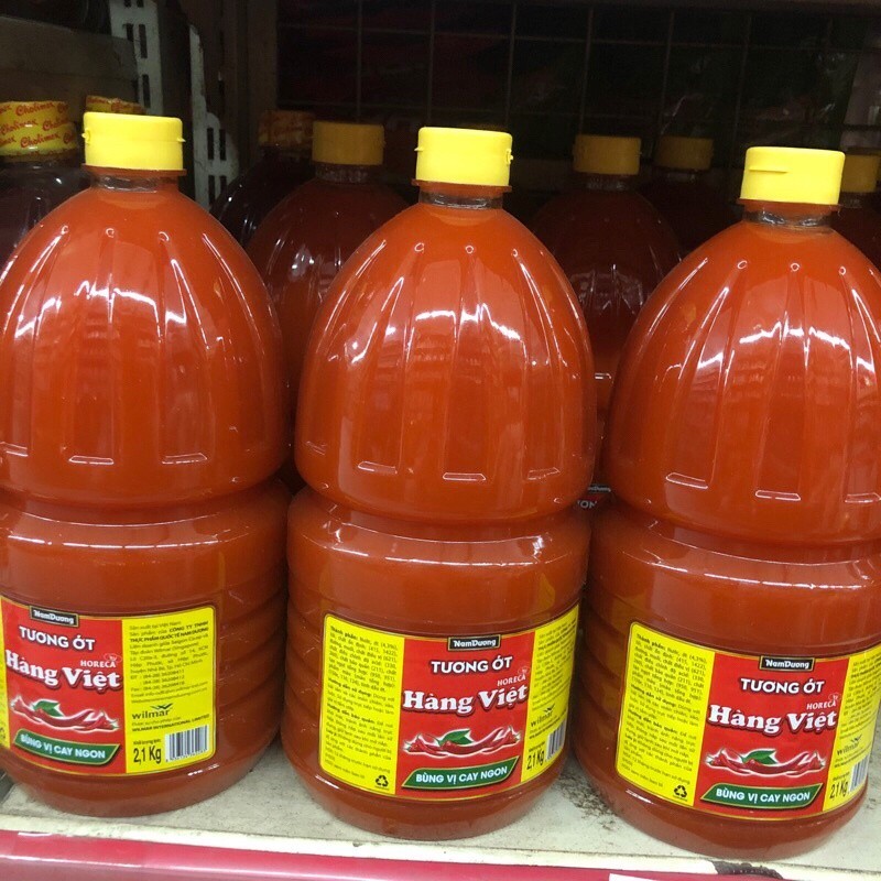 Tương ớt HORECA Nam Dương Hàng Việt chai 2.1 Kg - Shop SIÊU THỊ LAN CHI Lan Chi