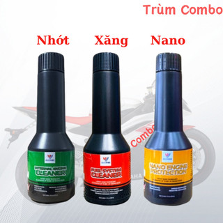 Chính hãng combo phụ gia súc béc xăng maxlube usa vệ sinh buồng đốt súc động cơ - made in usa