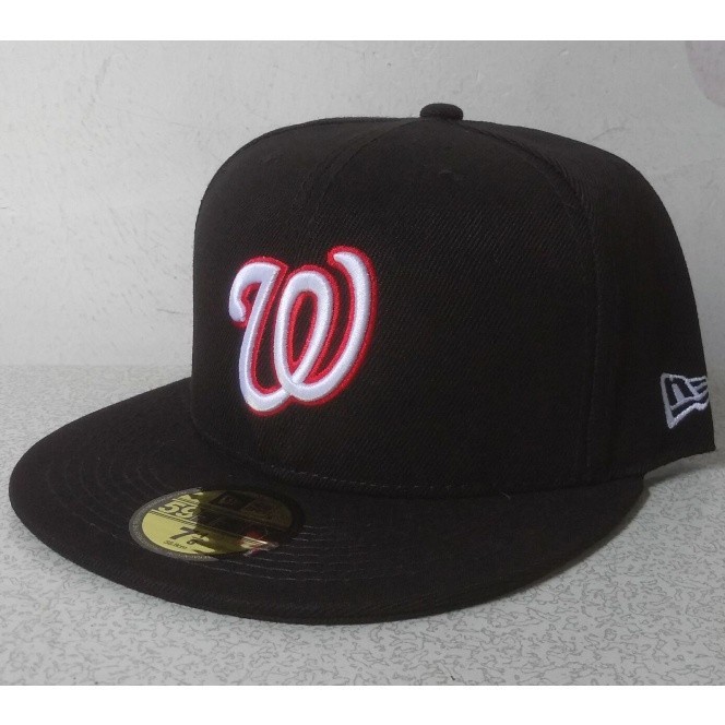 ️ Thời trang MLB Washington Nationals Mũ trang bị Full Cap 59FIFTY Close Fit Caps Thêu Nam Nữ Mũ Top