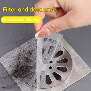🏵️🏵️lưới lọc rác tự dính chống tắc nghẽn cống thoát nước tiện dụng 10x10cm