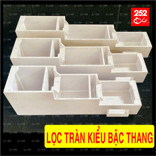 Lọc tràn kiểu bậc thang size trung cho hồ cá