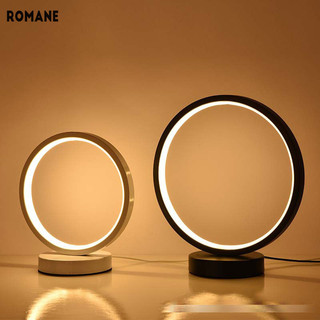 Romane Đèn ngủ có thể sạc lại LED Đèn ngủ Phòng ngủ Đèn để bàn Đèn bàn Mini