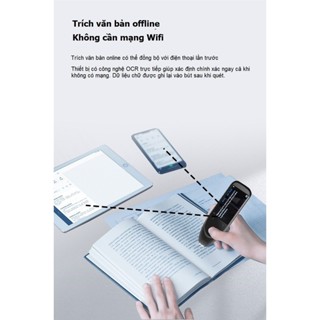 Bút Quét Dịch và Tra Từ Điển Thông Minh JOHNSON hỗ trợ 160 Ngôn Ngữ có màn hình cảm ứng 3 inch, hỗ trợ kết nối WIFI