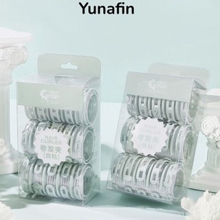 Dụng cụ làm tóc DIY, Dụng cụ uốn tóc bằng nhựa Nylon, Dụng cụ tạo kiểu tóc Máy uốn tóc không nhiệt màu xanh lá cây tự dính