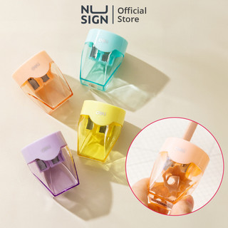  Gọt bút chì chuốt chì Deli mini học sinh văn phòng nhỏ gọn tiện lợi dễ thương màu pastel, thép không gỉ