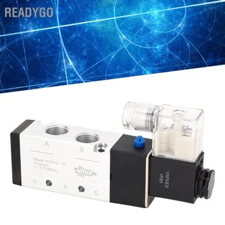 ReadyGo Van điện từ khí nén Hợp kim nhôm Phản ứng nhanh Chống nhiễu 2 vị trí 5 chiều cho tự động hóa