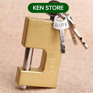 [ SALE ] Ổ khóa cầu ngang chống cắt hợp kim thép chịu lực giá siêu rẻ KEN STORE