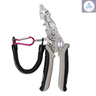 Dụng cụ tuốt dây đa chức năng Dụng cụ tuốt dây chuyên nghiệp Dụng cụ cắt cáp điện cầm tay Kìm uốn có khóa kim loại cho ứng dụng gia đình ANEW-4.1