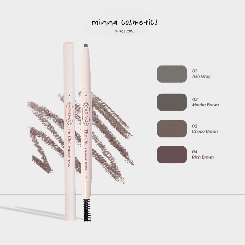 [ƯU ĐÃI SHOP MỚI] [Dearmay] CHÌ KẺ LÔNG MÀY DEARMAY THE CHIC EYEBROWS PENCIL