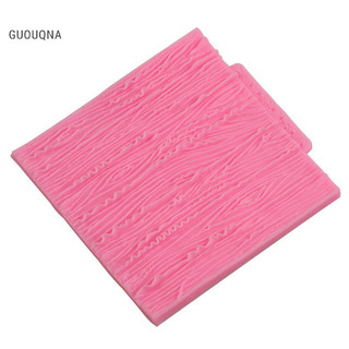 Khuôn Silicone Tạo Hình Vân Gỗ Trang Trí Bánh