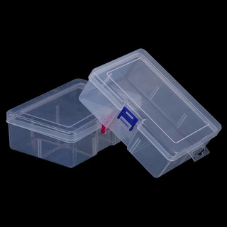 Warmwing Transparent Component Screw Storage Box Jewelry Display Practical Tool Box Plastic Container Box Tool Case Screw Sewing Box Electronic Components Hardware Tools Box VN