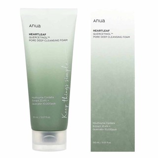 ANUA Heartleaf Quercetinol Pore Deep Cleansing Foam 150ml