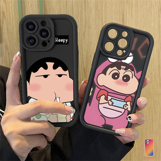 Ốp điện thoại Realme C30S C3 C25S C11 C1 C2 C51 5S C31 11 C12 6 7 8 PRO C35 C55 10 C21Y C15 6i 5i C33 C53 8i C25 C25Y 5 C30 7i 9i C21 6S C17 C3i C20 C20A 11X V23 Narzo 50 53 N55 50A 30A Vỏ Crayon Shin-chan Ống kính máy ảnh Protectio Angel Eye Back Cover